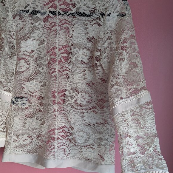 The Lace Design Blazer - Picture 8 of 9